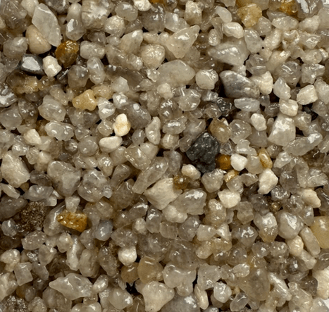 Muestra de una alfombra de piedra Aktash